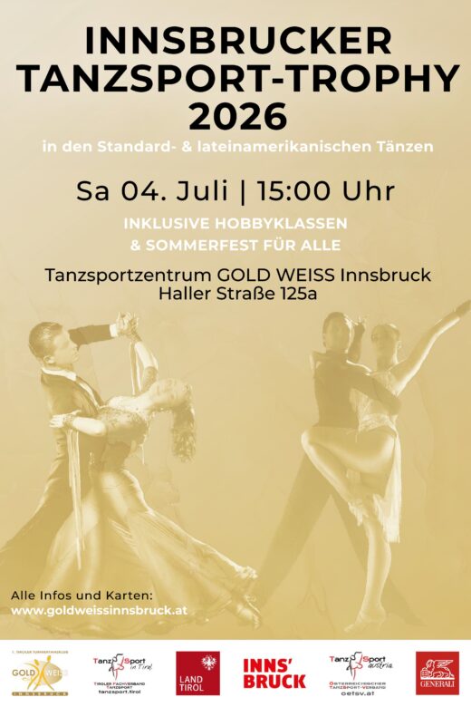Plakat Tanzsporttrophy 2026