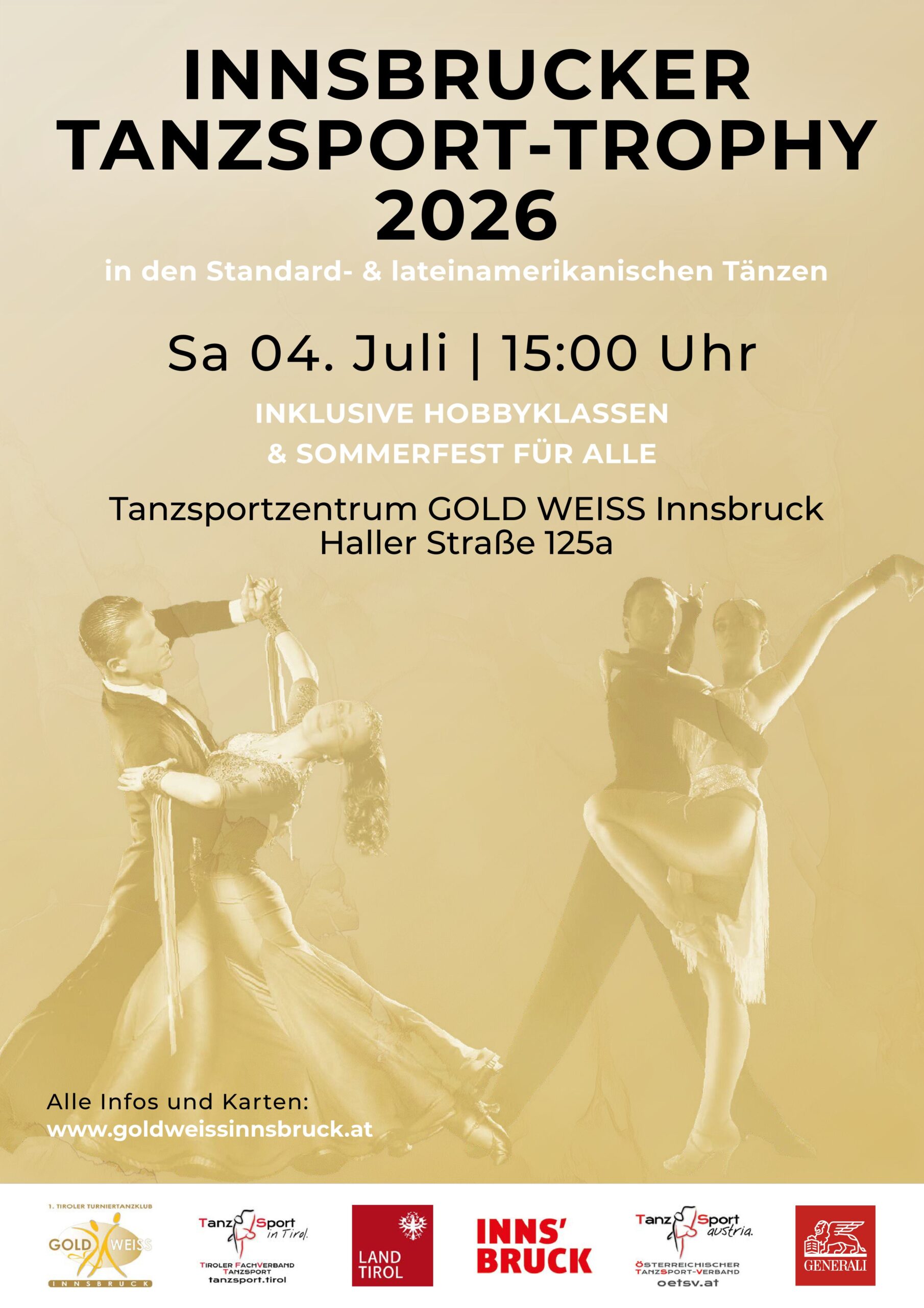 Plakat Tanzsporttrophy 2026